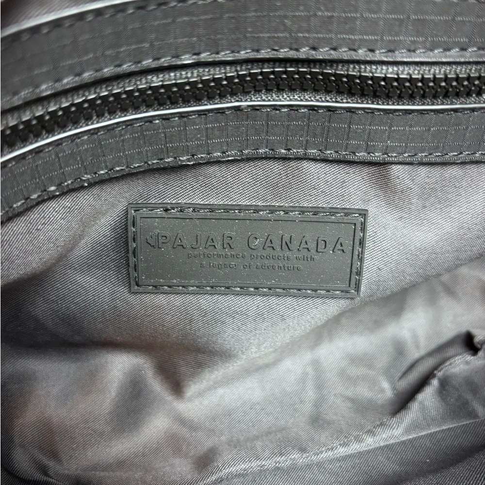 Pajar Canada Shearling Trim Puffy Quilted Crossbody Bag